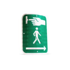 Pedestrian button visual indicator